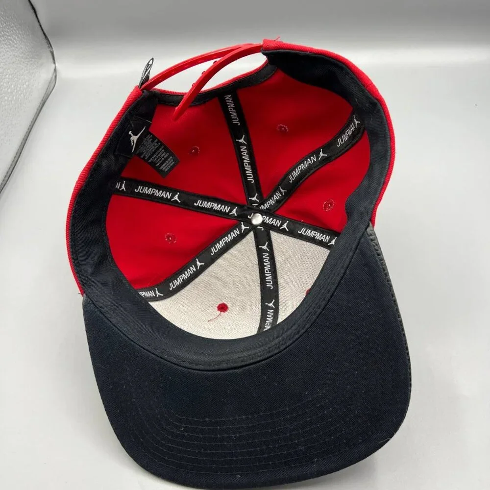 Air Jordan Hat Men Red Black Jumpman Wings Snap Back‎ Cap